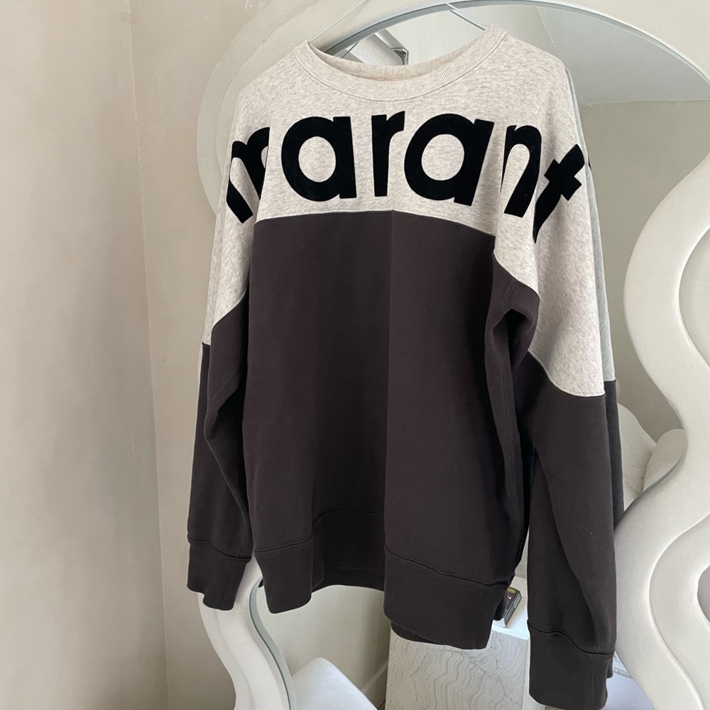 Isabel Marant Two-Toned Crewneck Sweatshirt